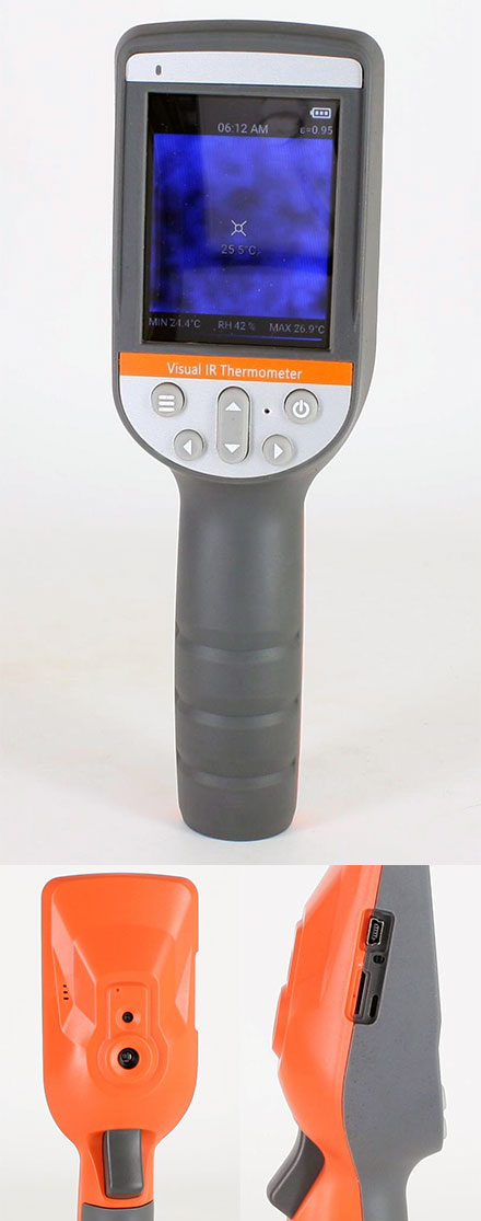 TVT280 Visual IR-Thermometer Infrared thermal camera
